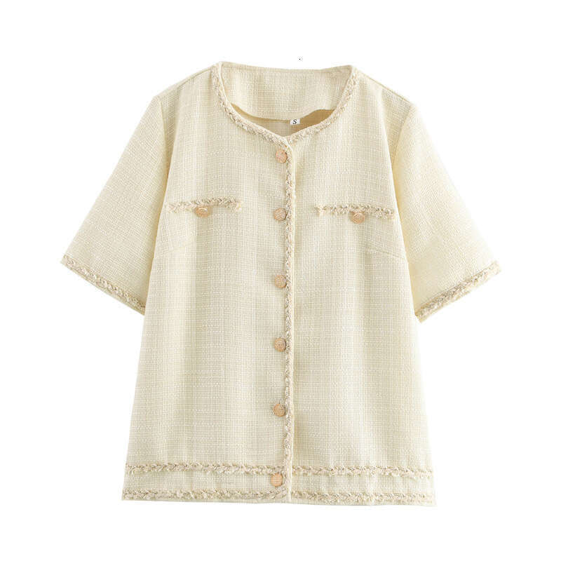 DHEssentials Spring New Set Little Chanel Sleeve Top Short Skirt French Design Versatile Niche Women's Style