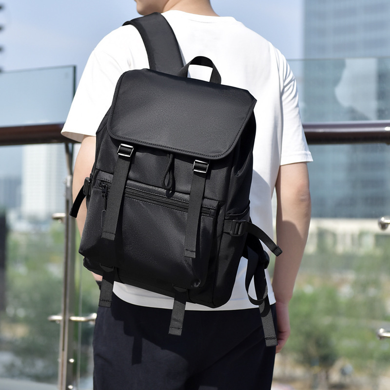 Backpack Men Large Designer Free Shipping Bag Capacity Commuting Short Travel Backpack College Students Computer Casual Functional Luxury Bag Outdoor 