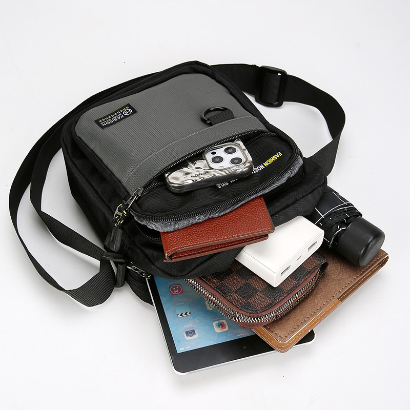 Men S Large Capacity Shoulder Bag Designer Bag Casual Crossbody Bag Oxford Cloth Waterproof Business Luxury Bag Free Shipping Outdoor Sports Backpack