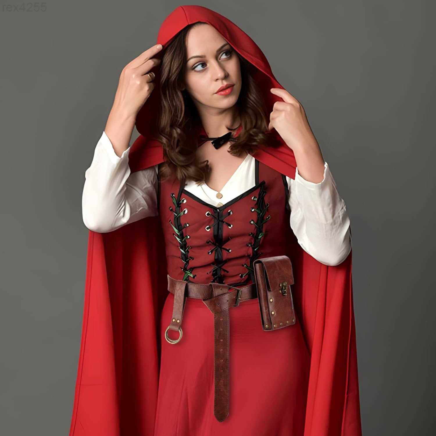 Belt Pouch Waist Bag Pouch Skirt Hike Medieval Bag Ren Faire Costume Accessories for HalloweenW250912