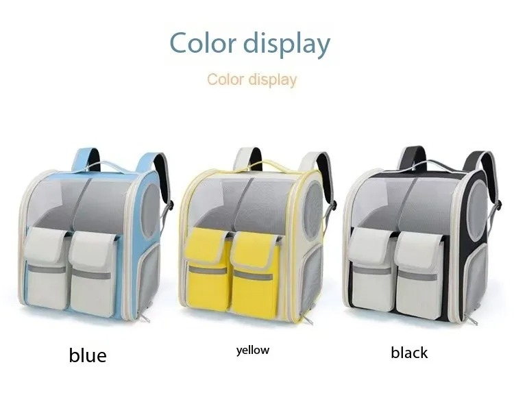 Pet backpack suitcase for delivery, cat outdoor travel suitcase Pet Box multi-purpose dog luggage, wholesale