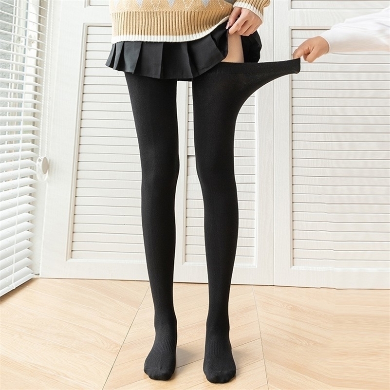13Pcs Sexy Women Stocking Plus Size Black White Thigh High Socks Over Knee Warm Socks Lolita Stocking Leg Warmers Medias Mujer 250911