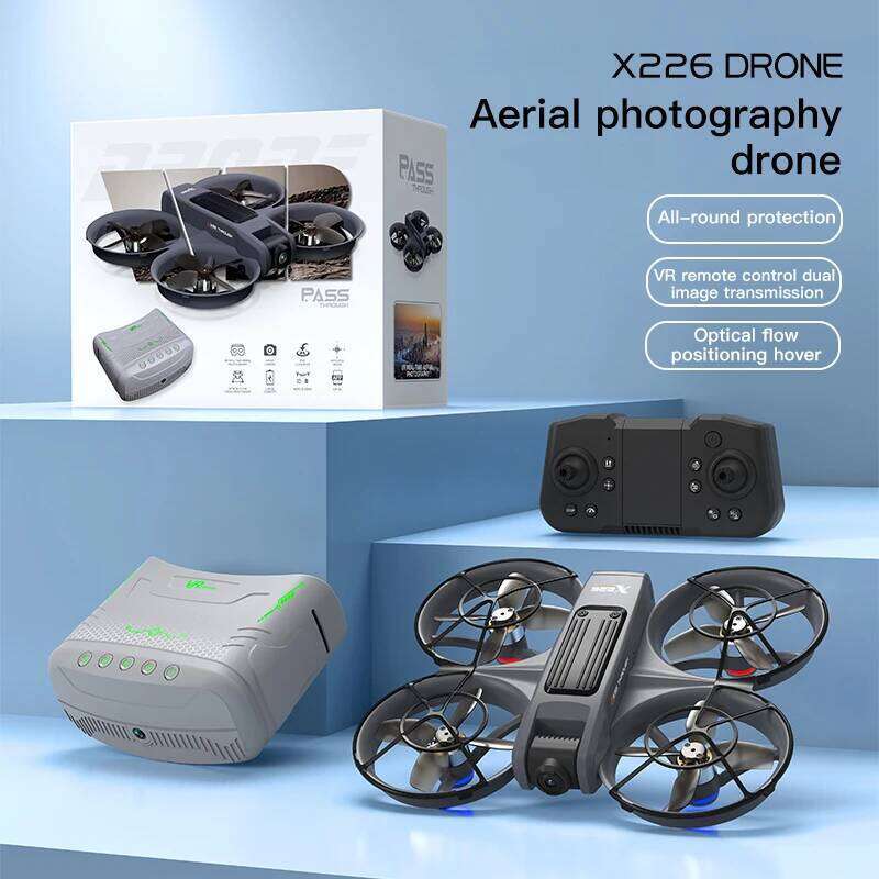 Drones X226 Screen VR Control 4K Professional Camera HD Aerial Photography Dual-Camera Omnidirectional Obstacle Avoidance Drone