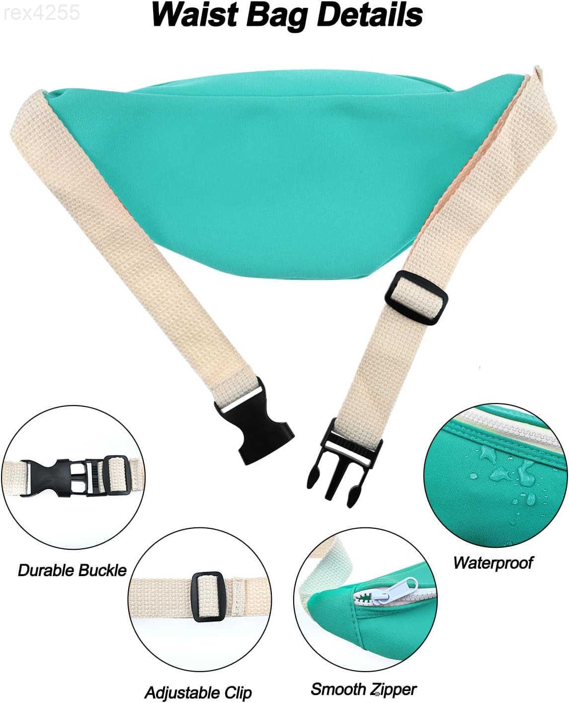 Fanny Pack for Kids Small Waist Bags for Boys and Girls Fashionable Waist Pack Crossbody Belt Bag with Adjustable Strap Lightweight Chest Bag for Spor