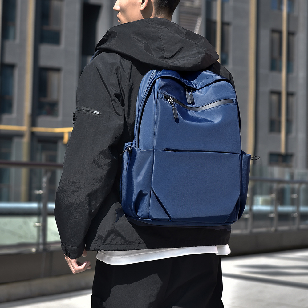 New Simple Backpack Nylon Oxford Cloth Waterproof Large Free Shipping Capacity Designer Bag Travel Backpack Student School Luxury Bag Bag Laptop Bag