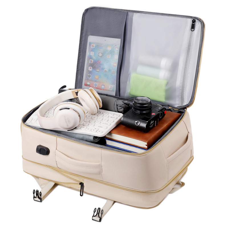 Expansion Large Capacity Backpack Men S Multi Functional Designer Bag Luxury Bag Outing Short Distance Travel Free Shipping Business Trip Computer Lug