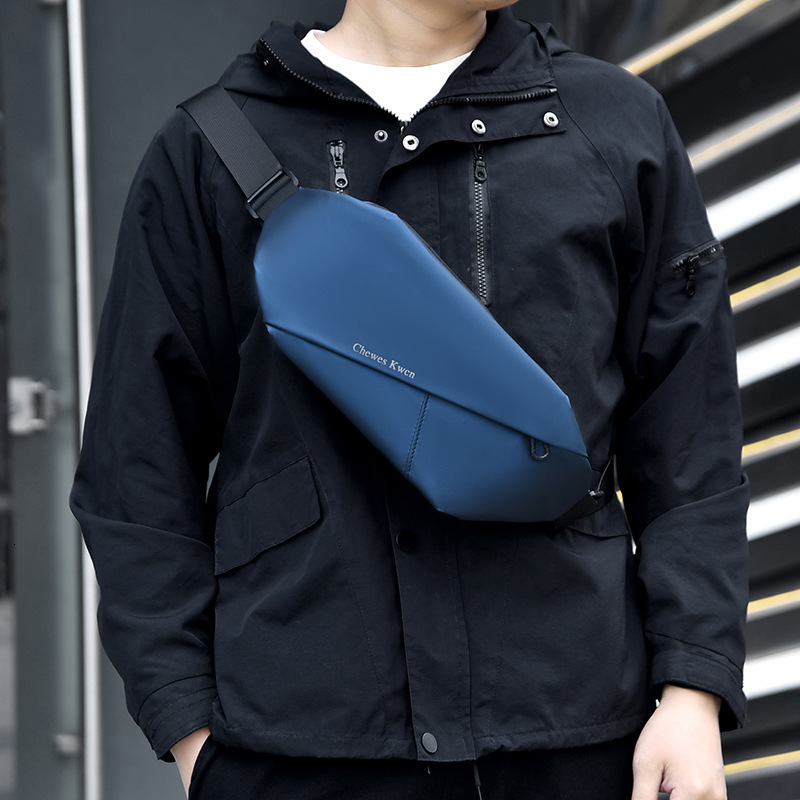 New Men S Waist Free Shipping Bag Outdoor Running Phone Bag Multi Functional Large Capacity Chest Luxury Bag Designer Bag Bag Casual Single Shoulder C