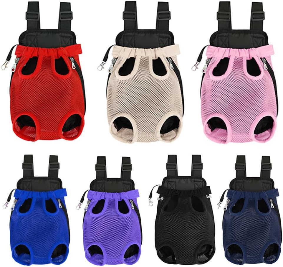 Pet Carrier Backpack Adjustable Pet Front Cat Dog Carrier Backpack Travel BagLegs OutEasyFit for Traveling Hiking Camping for Small Medium Dogs Cats P