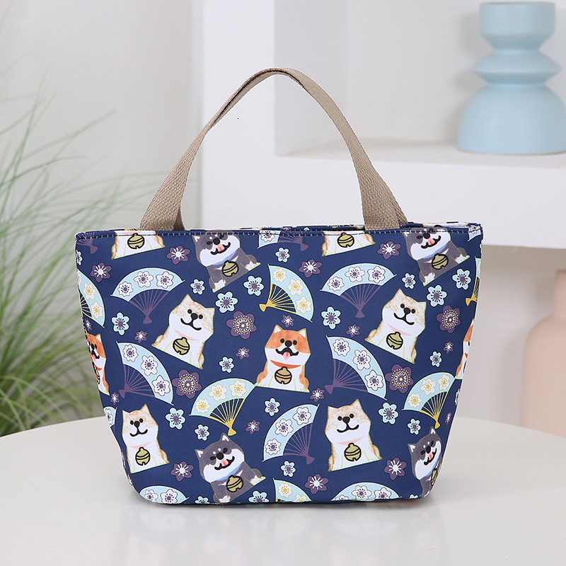 Canvas Bag New Handheld Lunch Designer Bag Box Free Shipping Water Bucket Cute Handbag Outing Tote Lunch Bag Mommy Luxury Bag Work Bag