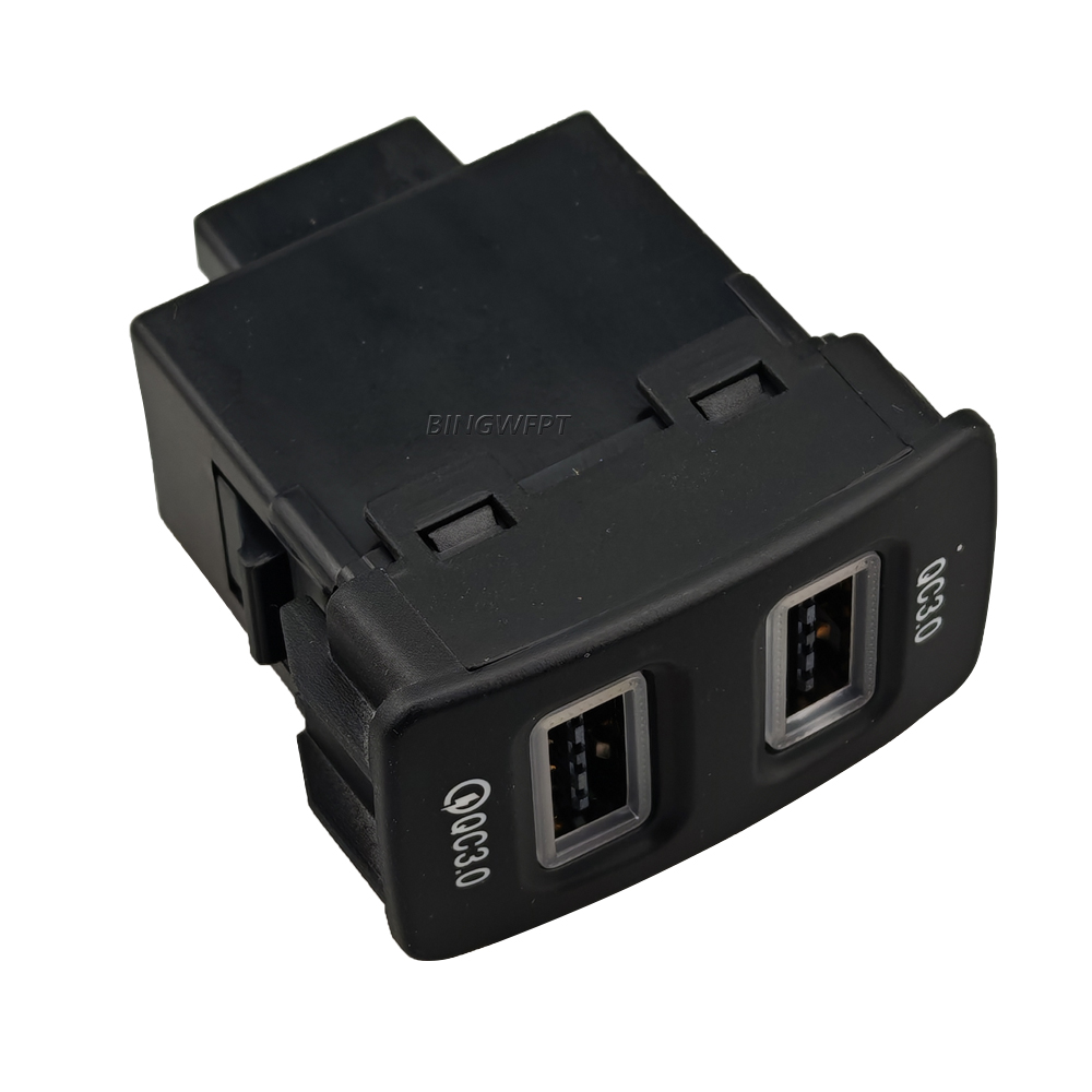 1 Pc Car Fast Charger With Dual QC3.0 Combination Fuse Dual Plug Suitable For Old Honda