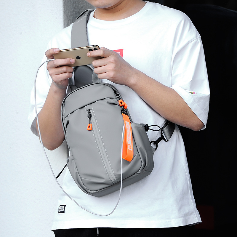 Large Capacity Chest Bag Men S Crossbody Bag Fashion Trendy Brand Single Shoulder Bag Designer Free Shipping Bag Casual Luxury Bag Crossbody Bag Men S