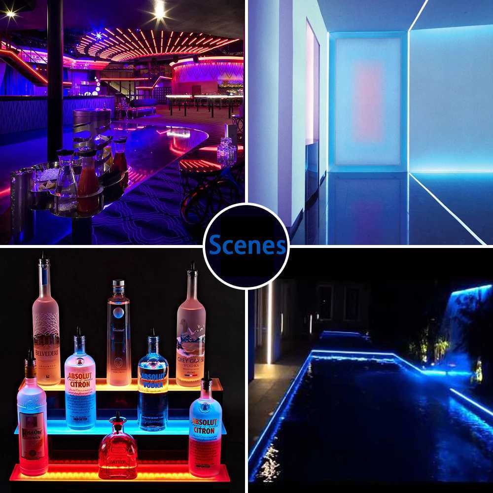 27mm Super Thin Led Strip Lights 2812b RGB Strip Dream Color DC5V12V Flexible Diode Decor Room Pixel 160LEDs C250912