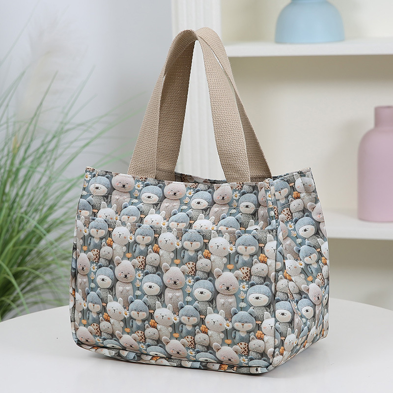 New Cartoon Kitten Designer Bag Portable Mommy Bag Free Shipping Retro Fashion Handbag For Outings Luxury Bag And Carrying Miscellaneous Items