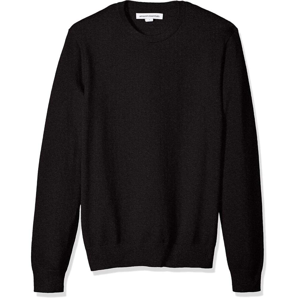 Men's Sleeve Crew Neck Sweater, 100% Cotton, Available in Plus Size and Extra Long ab
