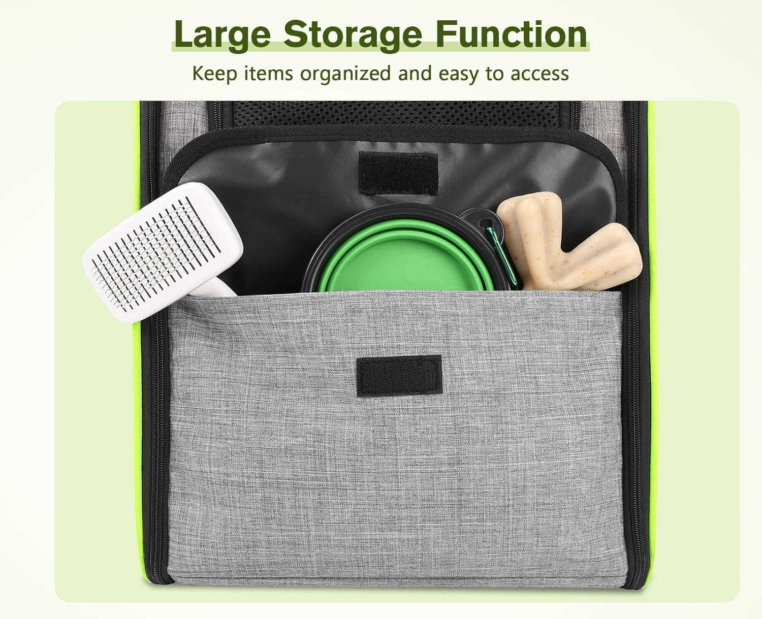 Cat Backpack Carrier for Travel Hiking Breathable Pet Carrier Backpack with Storage Pockets Small Dog Carrier Bag for Outdoor Walking Bike Riding Vet 