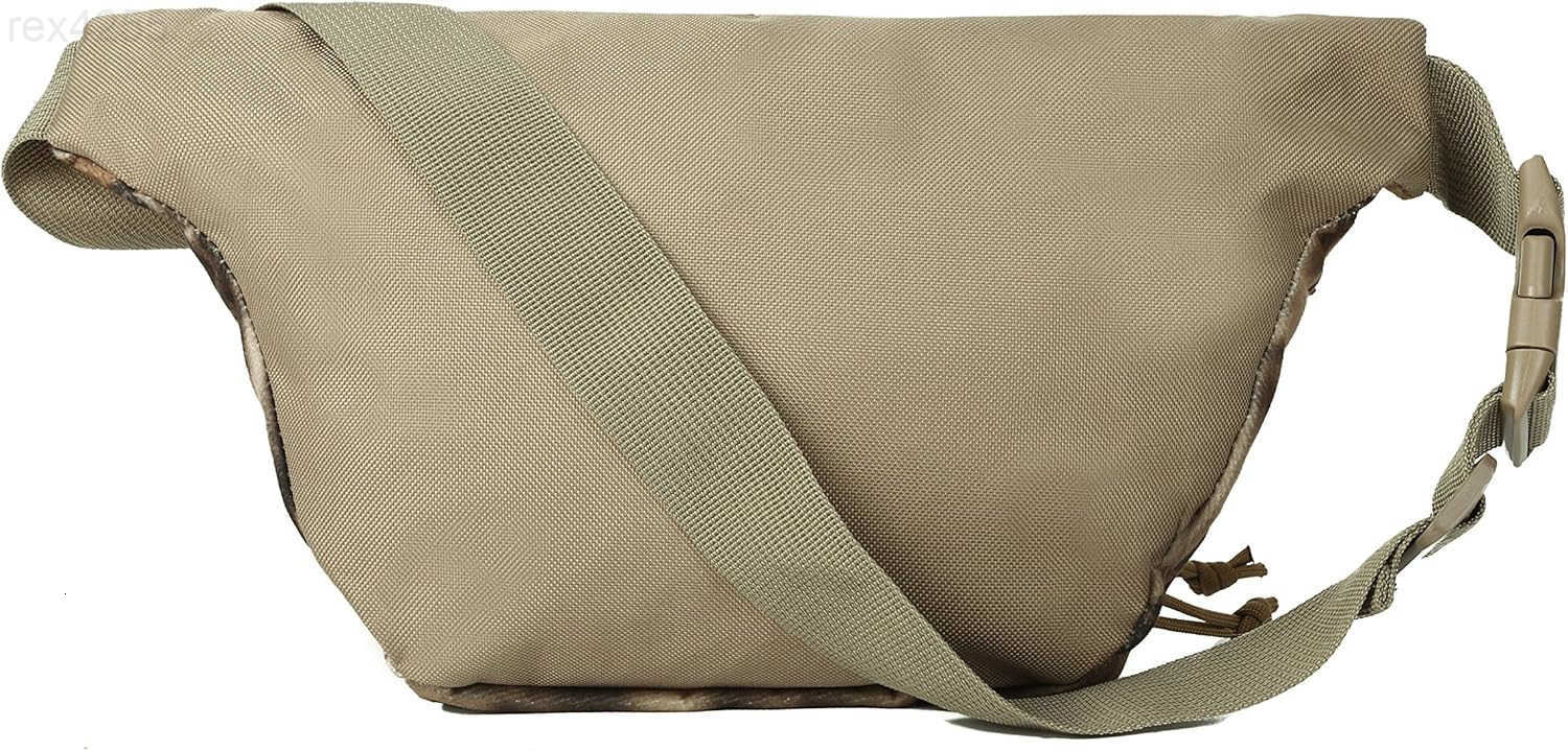 Hunting Camouflage Fanny Pack for Men Waterproof Waist Bag for Hunters Woodland CamoW250912