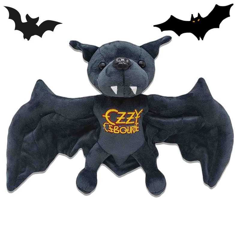 35cm Ozzy Osbourne Bat Plush Toys Halloween Unique Gray Atmosphere Decoration Simulated Bat Decor For Party Gifts Kids Friends Z250912