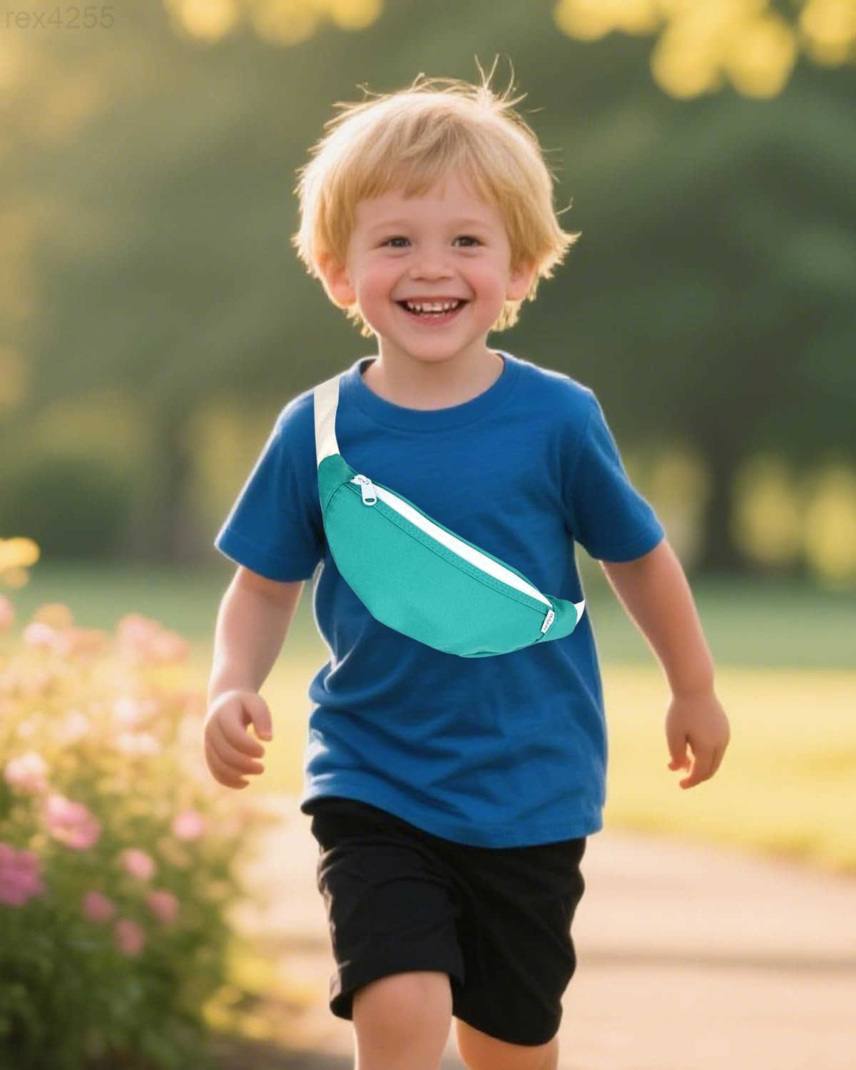 Fanny Pack for Kids Small Waist Bags for Boys and Girls Fashionable Waist Pack Crossbody Belt Bag with Adjustable Strap Lightweight Chest Bag for Spor