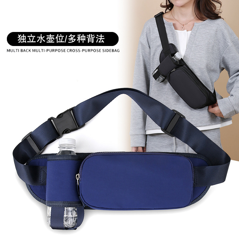 Luxury Bag New Portable Simple Sports Waist Bag Designer Bag Large Capacity Fitness Waist Bag Water Bottle Waist Free Shipping Bag Waterproof Crossbod