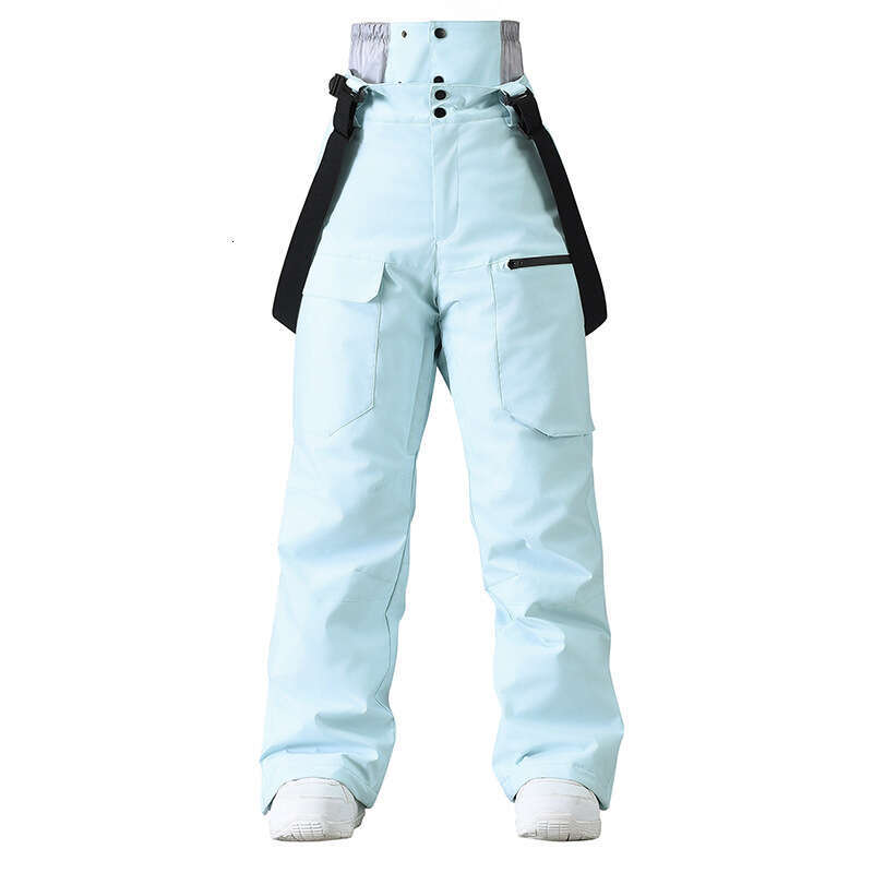 New Unisex Ski Pants Windproof Waterproof Snowboard Wear Winter Outdoor Warm Snow Sports Pants Men Women Skiing Trousers