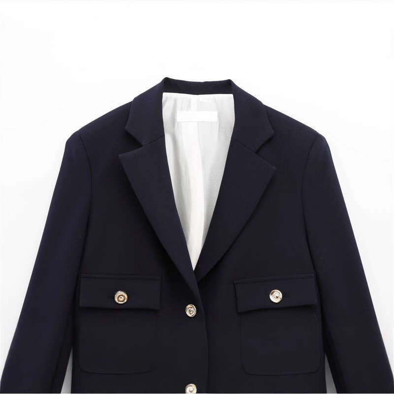 DHEssentials Spring New Blazer Small Fragrance Style Casual Top Women's Unique Design 2456600