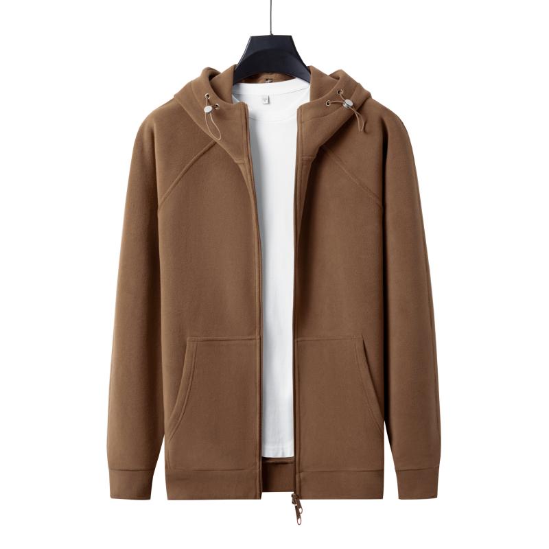 400g double-sided fleece zipper black hoodie sweatshirt with customizable design embroidered soft breathable fashionable and casual hoodie for man