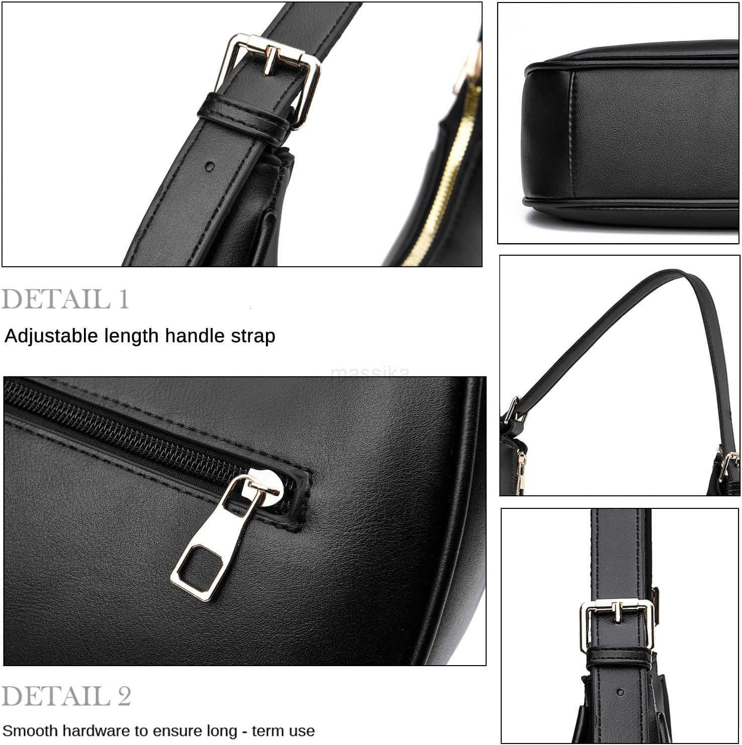 Small Crescent Shoulder Bags Purses for Women Retro Classic Clutch Hobo Tote Purse and Handbag Cute Crossbody Bags M250912