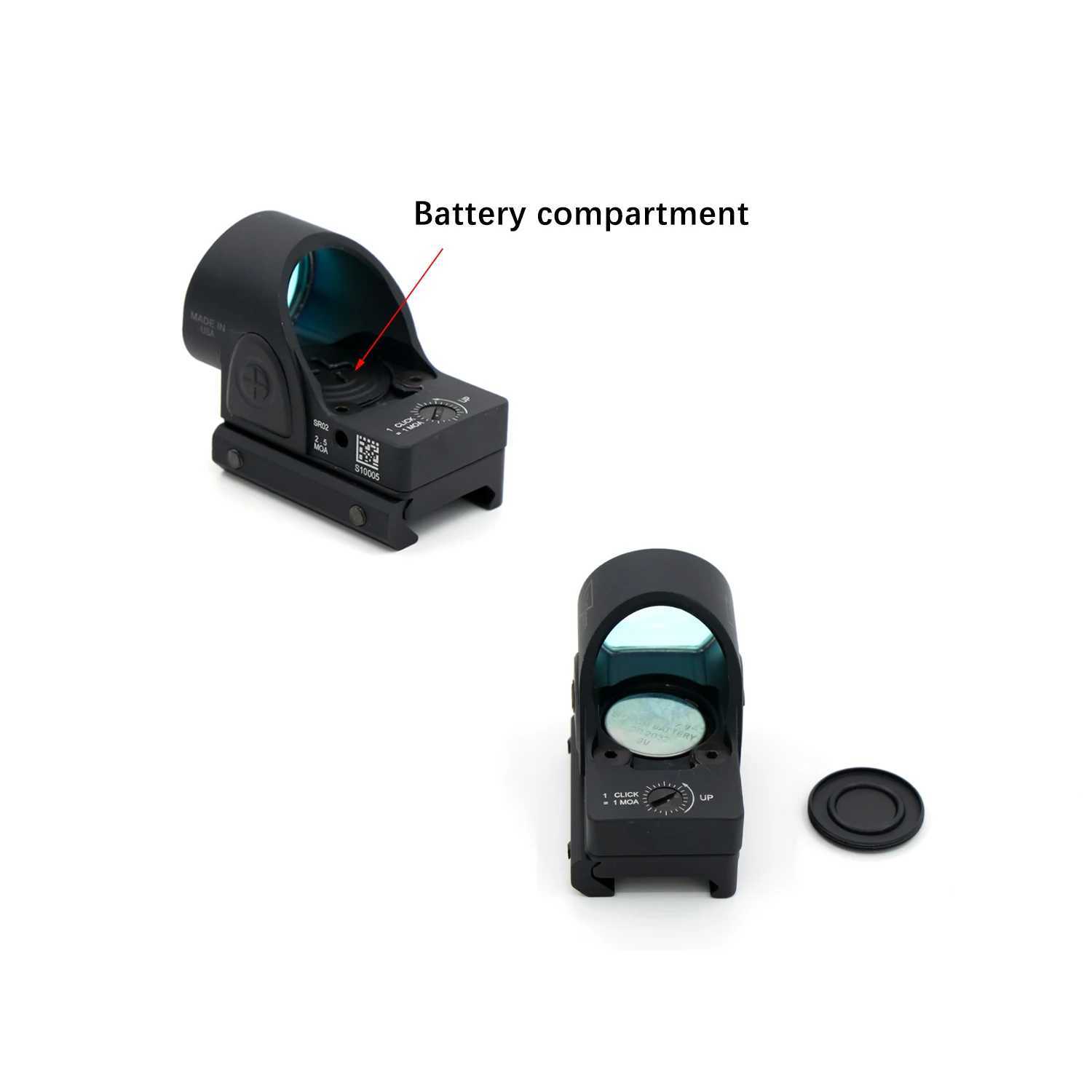 Adjustable Red Dot Sight Scope Red Dot Optics Riflescope Fit 20mm Rail Rifle Sight with Glock Rear Mount Base Weapon C250912