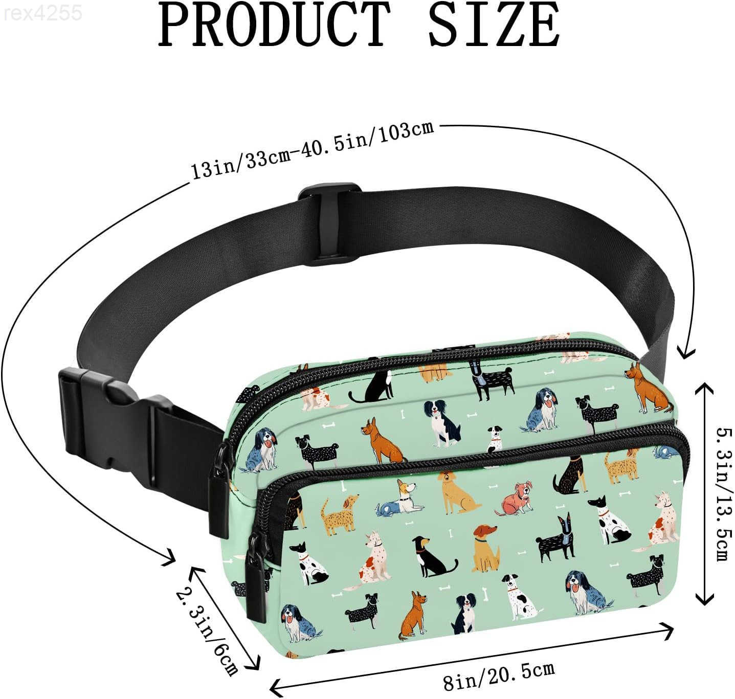 Fanny Pack Women Casual Belt Bag Fashion Waist Pack Easy for Store with Adjustable Strap Traveling Hiking Running WalkingW250912