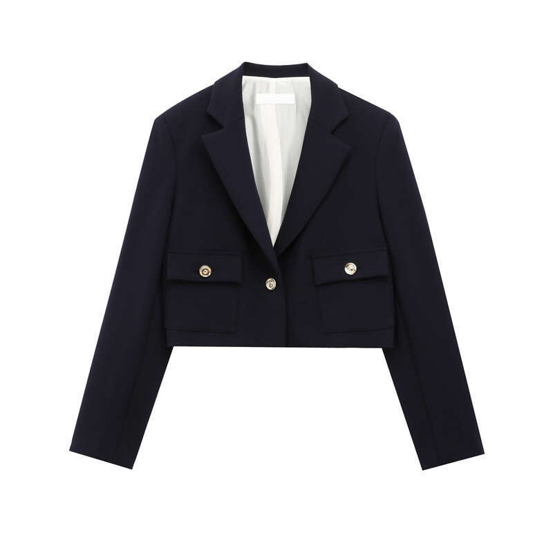 DHEssentials Spring New Blazer Small Fragrance Style Casual Top Women's Unique Design 2456600