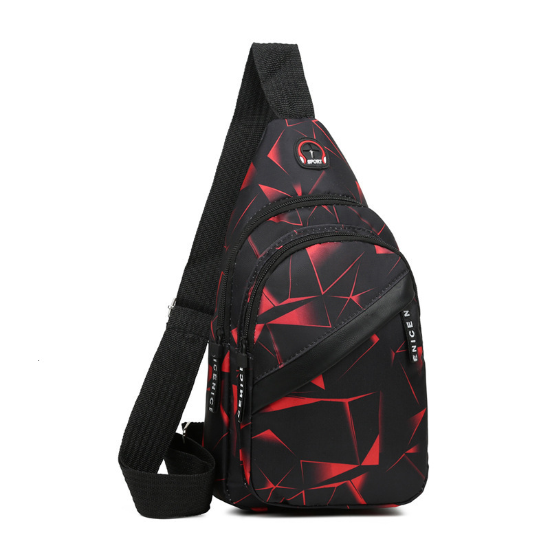 Free Shipping New Sports Chest Bag Southeast Asia Trend Multi Layer Single Shoulder Bag Hot Selling Oxford Crossbody Anti Theft Designer Bag Luxury Ba
