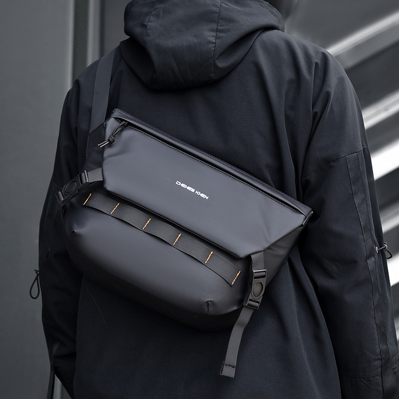 New Free Shipping Trendy Men S Large Capacity Casual Bag Outdoor Sports Fashion Leather Designer Bag Single Shoulder Crossbody Luxury Bag Multifunctio