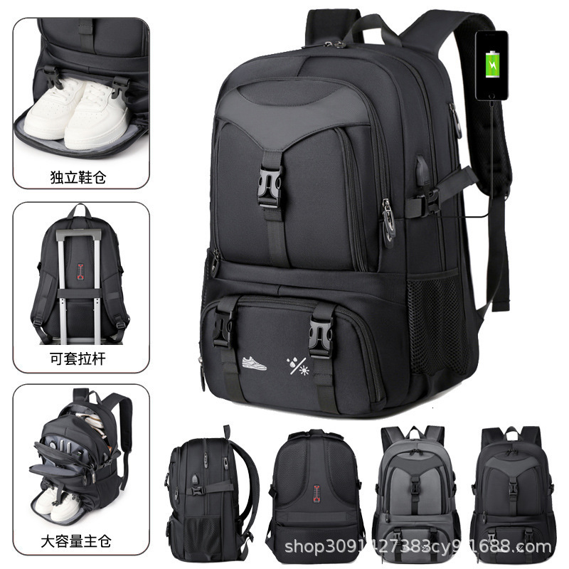 Men S Business Large Capacity Travel Backpack High End Large Backpack Multifunctional School Bag Designer Bag Luxury Bag Laptop Free Shipping Bag Wear