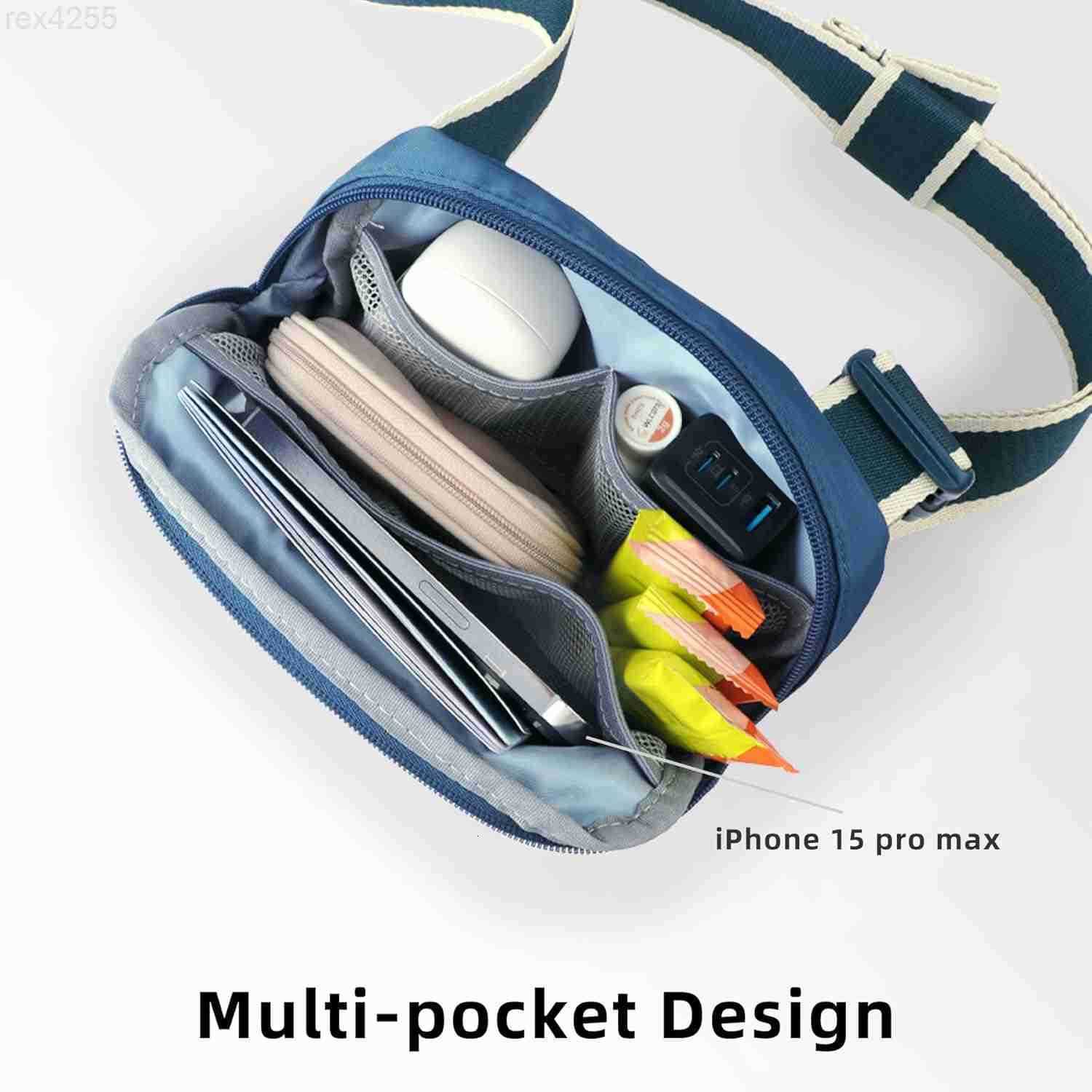 Fanny Pack Belt Bag Small Sling Crossbody Bags for Women Men Trendy Fashion Waist Packs Everywhere Hip Bum Bag Over the Shoulder with Adjustable Strap