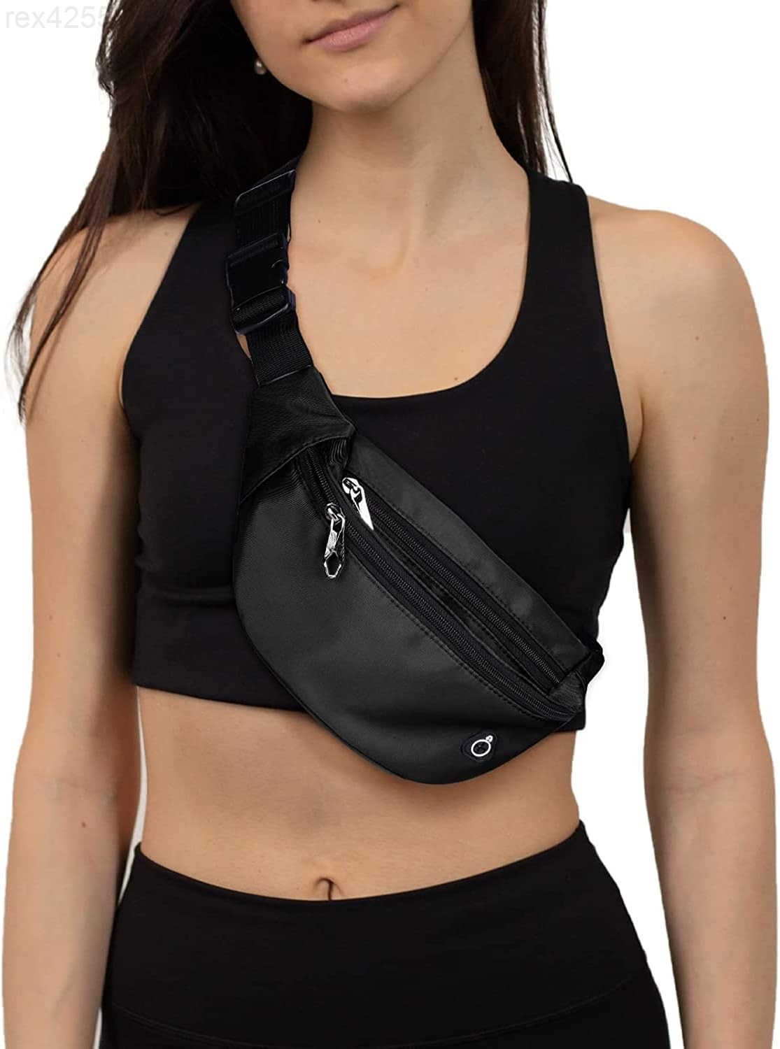 Pack for Men Women Waterproof Sports Waist Bag Pack Belt Bag for Travel Hiking RunningW250911