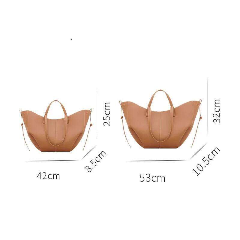 Alirattan 2025 New Womens Tote Casual Fashion Large Capacity Leather Shoulder Bag Shopper Haruku Simple Handbag Sac
