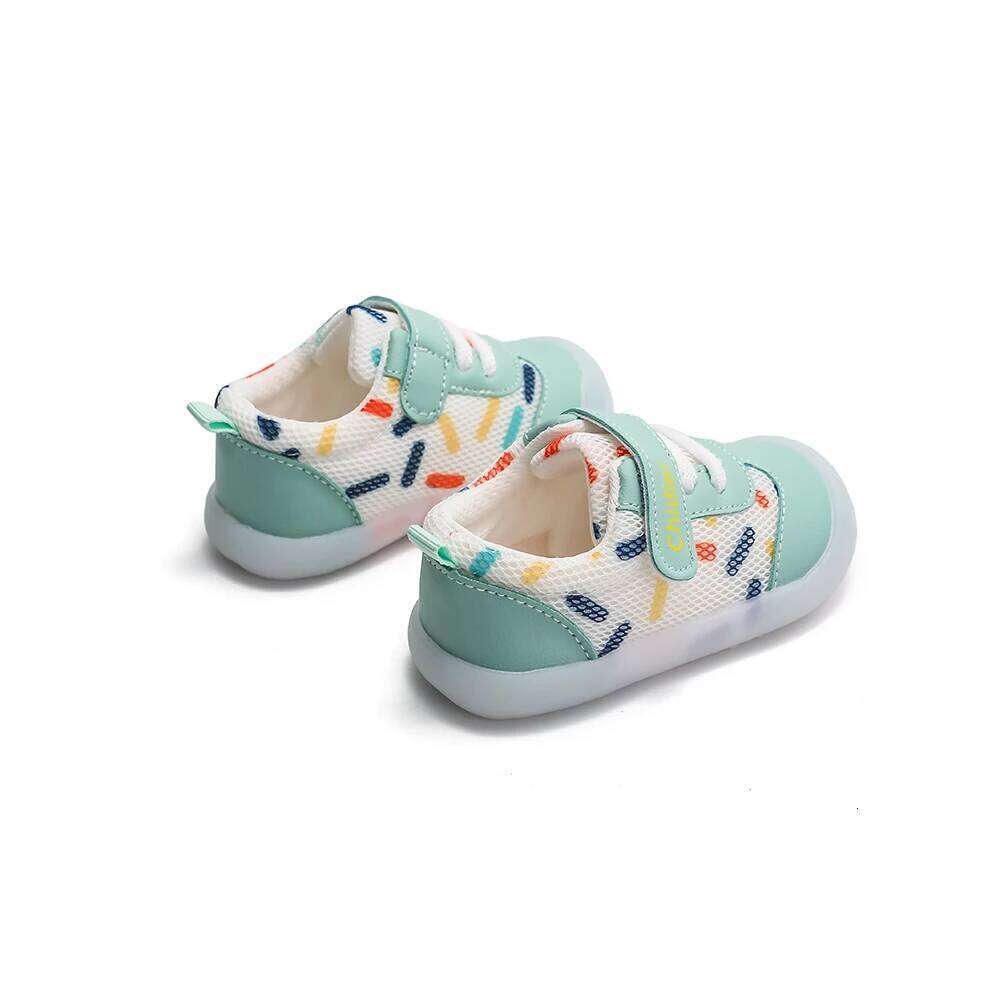 Baby Girls Boys Dot Trainers For With Rubber Soles Non-slip Anti-bumping Toes Infant Toddler Shoes