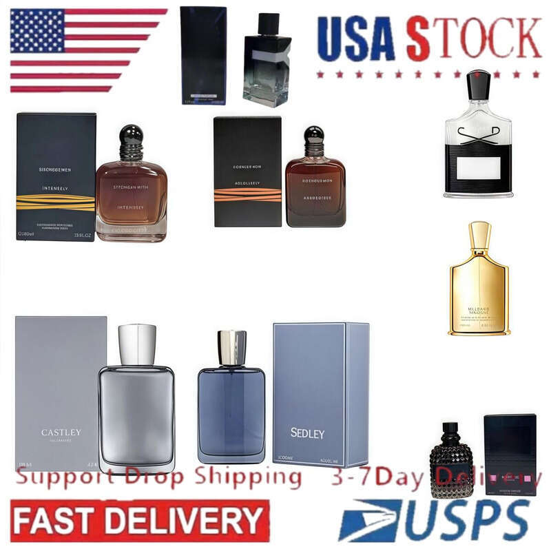 Summer US cologne men 100ml Stronger with Powerful spray Designer Cologne for mens wonan Lasting Good Smell perfume 3-7day Fast Delivery