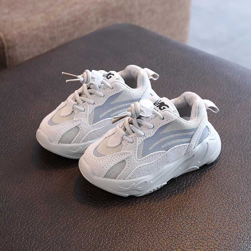 Fashionable Children Shoes Mesh Sports Shoes Casual Sneakers for Boy Kids Shoe for Girl Soft Sole Running Shoe Tenis De Mujer Y250912