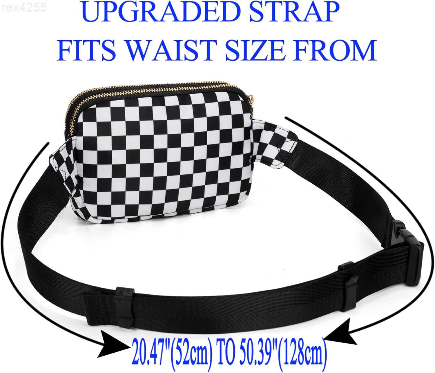 Fanny Pack for Women Crossbody Trendy Fashion Belt Purse Chest Waist Hip Bumbag for Outdoor Shopping Travel HikingW250912