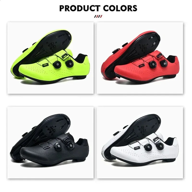Professional Mountain Bike Cycling Shoes MTB Flat Cleat SPD Outdoor SelfLocking Big Size 48 Racing Bicycle Sneakers Men w250912