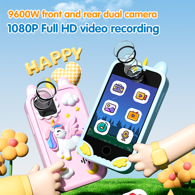 Stylish Childrens Portable Video Camcorder Featuring Magical Themes & Powerful Internal Energy Source