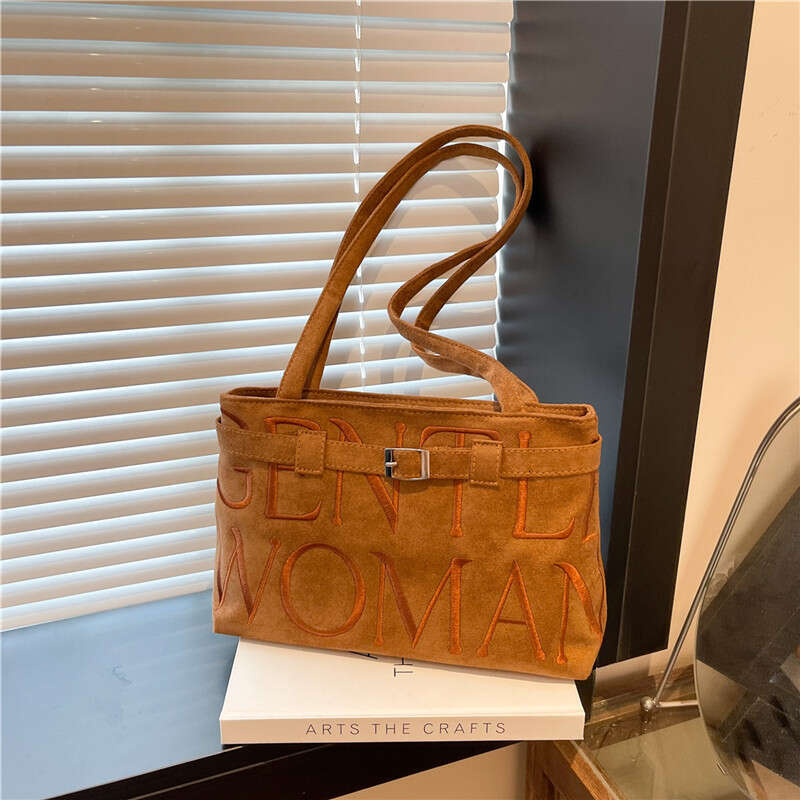 Gentlewoman Thailand Super Popular Ballet Style Underarm 2025 Summer New Versatile Textured Single Shoulder Tote Bag