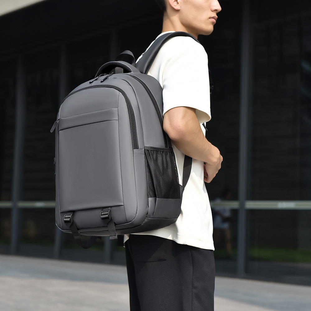 Designer Bag Backpack Men Free Shipping New Commuting Computer Bag Junior High School Students Multi Layer Large Capacity Water Repellent Korean Versi