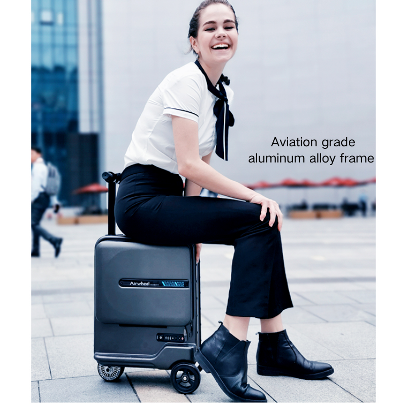 ORMIE Electric Luggage - Compact, Aviation - Friendly Travel Companion with Integrated Battery SE3minit