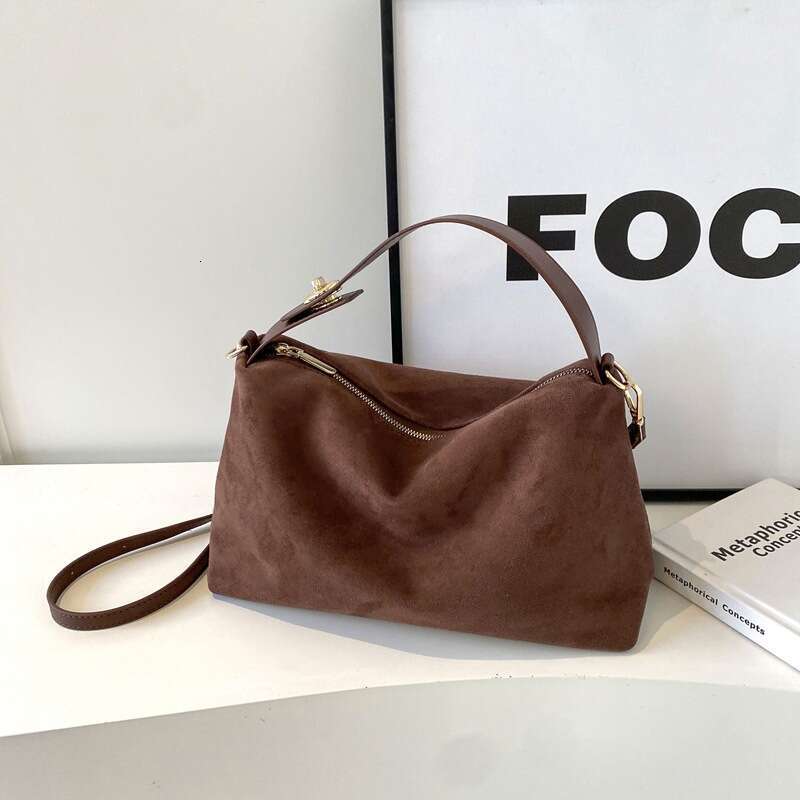 2025 New for Women Trendy Fashion Shoulder Underarm Large Capacity Versatile Commuter Pillow Bag