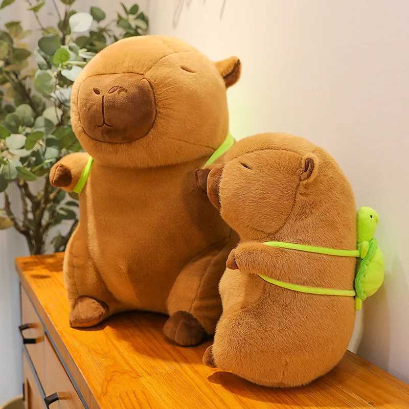 2555CM Kapibala Capybara Plush Toy Internet Celebrity Capybara Jun Doll Ugly Cute Doll Guinea Pig Doll Boys Girls Anime Kawaii Y250925