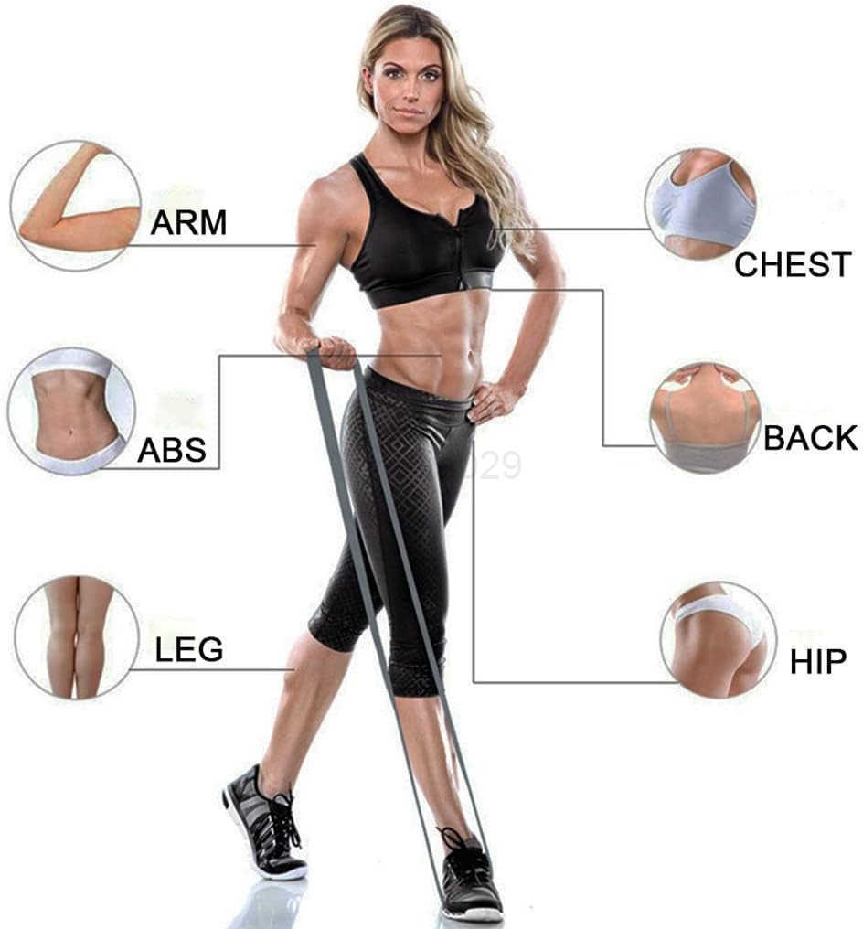 Resistance Bands Set 3 PCS Sturdy Fabric Stretch Exercise Bands Women Men Full Body Elastic Resistance Bands Pull Up Assistance Workout Bands Set for 