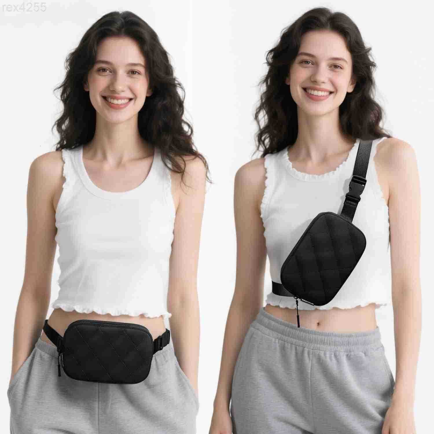 Fanny Pack for Women Men Waterproof Belt Bag with Adjustable Strap Back AntiTheft Zipper Pocket Lightweight Crossbody Bag for Travel Workout Running B