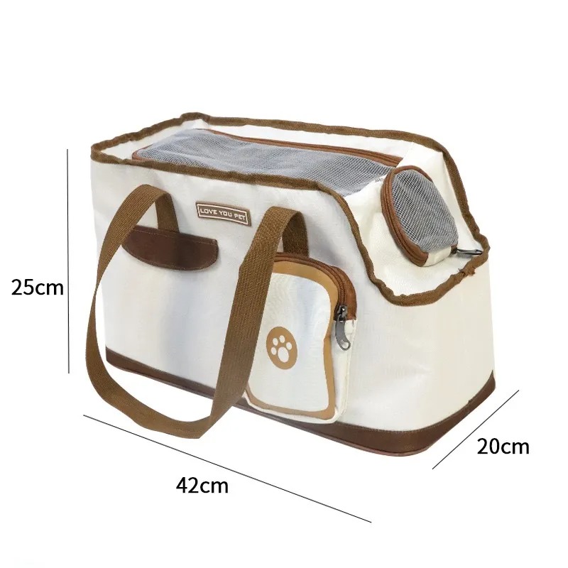 Pet carrier for small cats over 9 LBS Soft side small dog travel carrier Foldable carrying bag Sturdy transport carrier for long distance travel Pet B